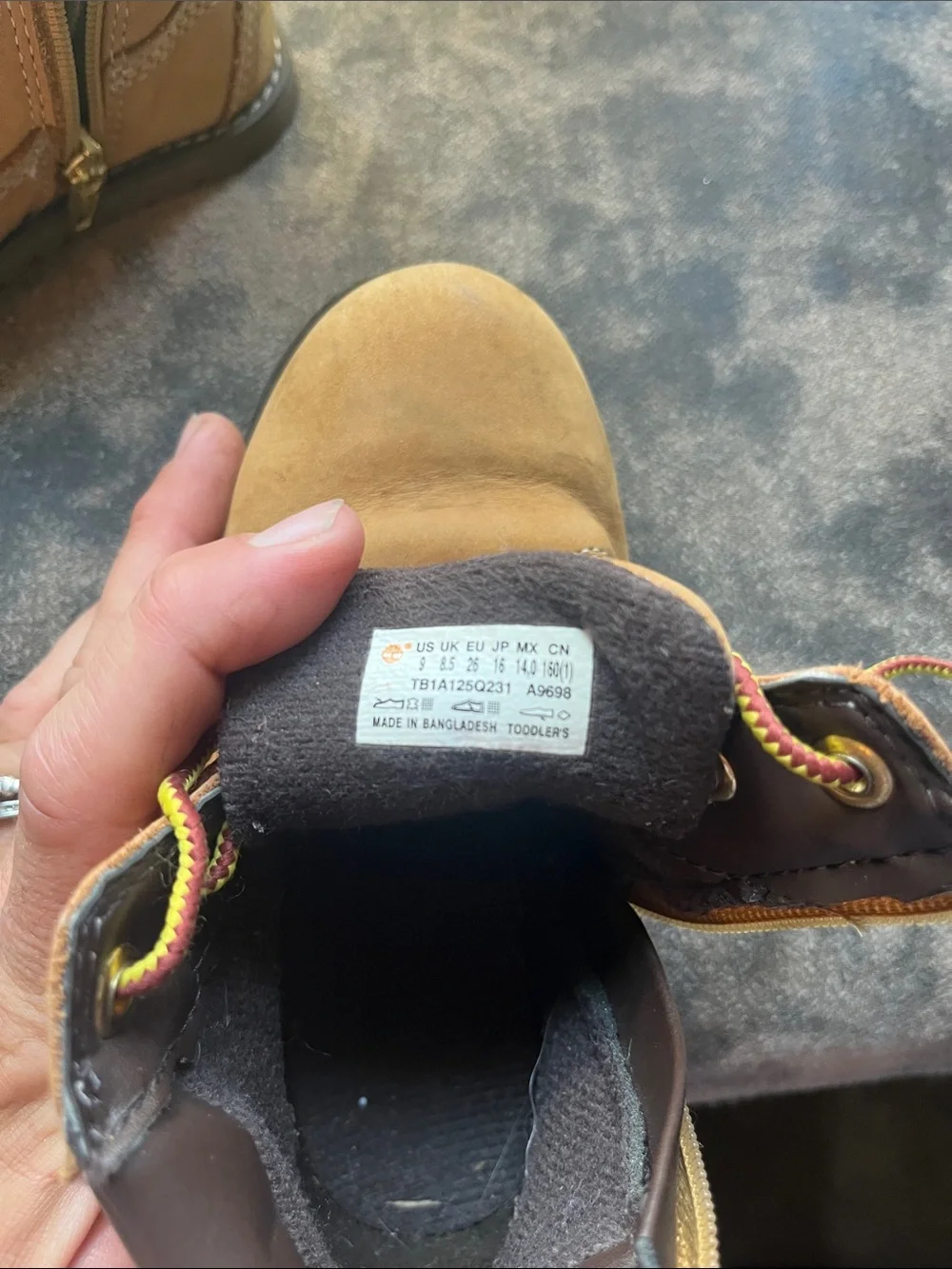 Timberland Kids Tan Lace-Up Workstyle Boots